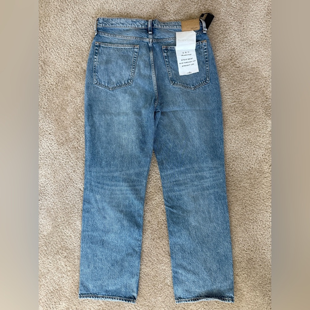 rag & bone High Rise Straight Jeans - Picture 5 of 5